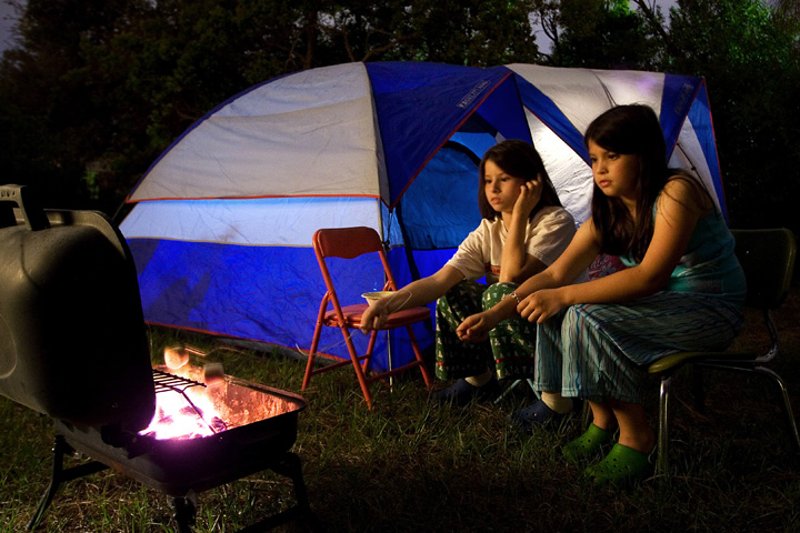 Backyard Camping
